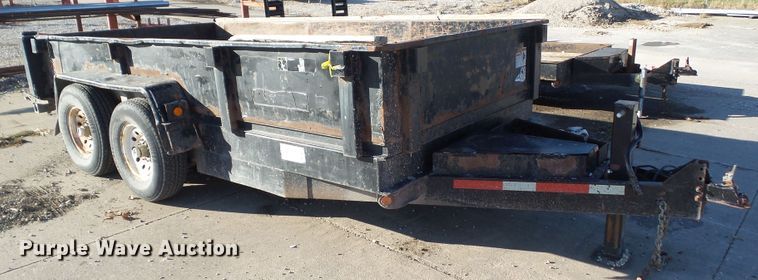 image for item DF0936 2008 Felling FT-14DT dump trailer