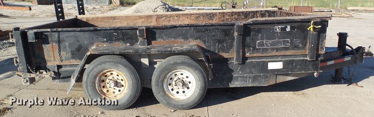 image for item DF0936 2008 Felling FT-14DT dump trailer