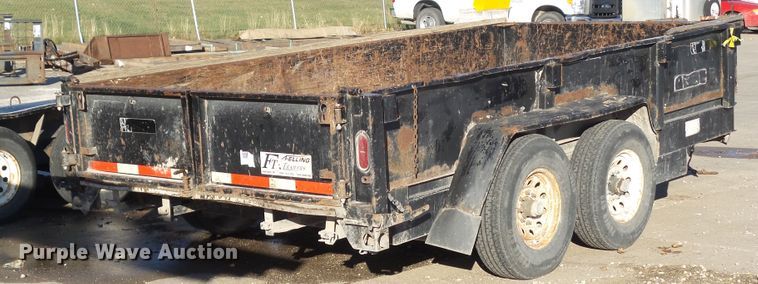 image for item DF0936 2008 Felling FT-14DT dump trailer