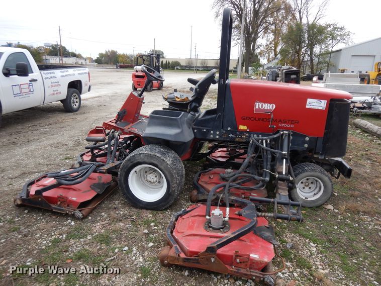 image for item DF6697 Toro Groundsmaster 4700D  lawn mower