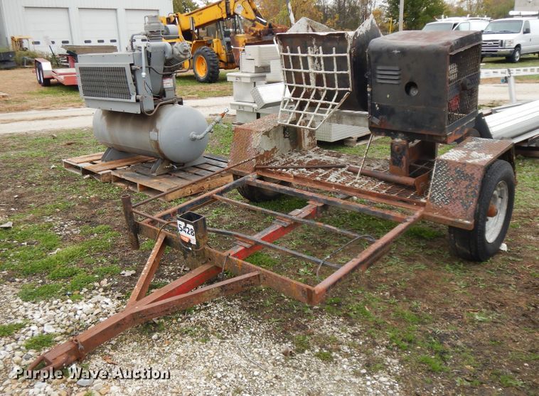 image for item DF6700 Shop built mortar mixer