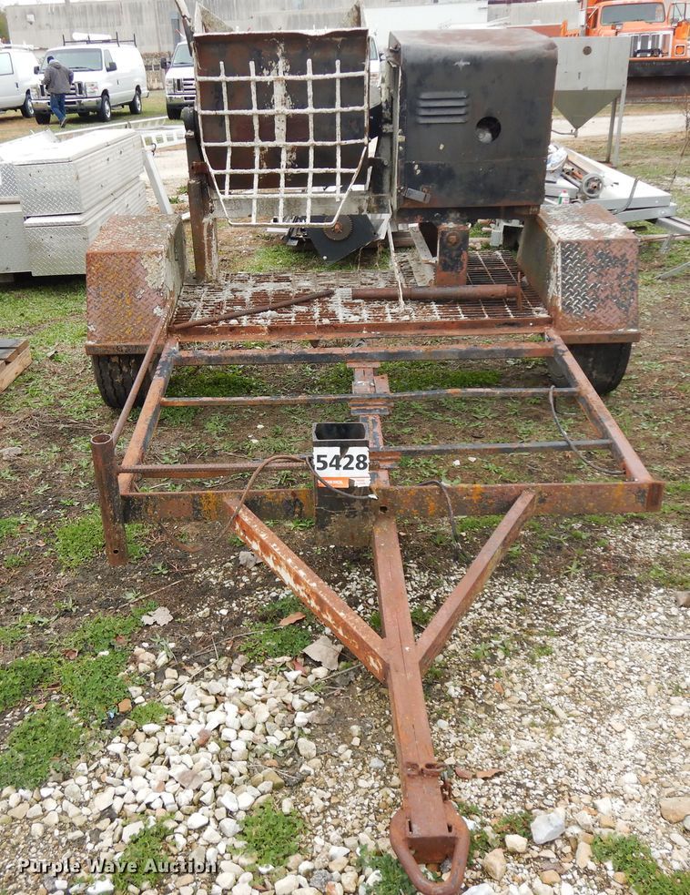 image for item DF6700 Shop built mortar mixer