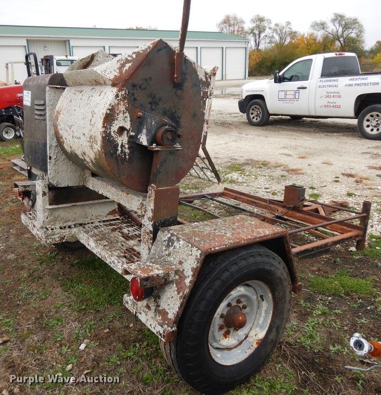 image for item DF6700 Shop built mortar mixer