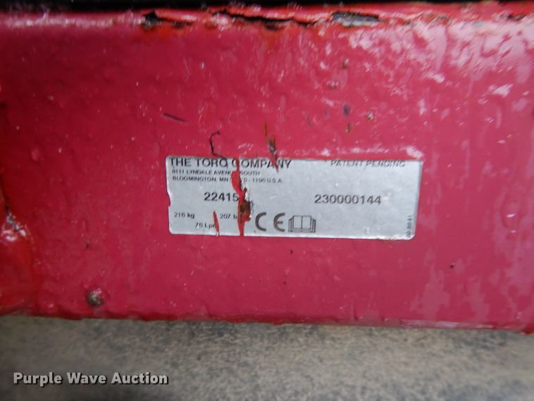 image for item DH3358 (2) Toro Dingo attachments