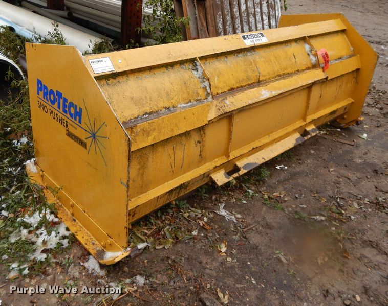 image for item DH3368 Pro Tech SP08S skid steer snow pusher