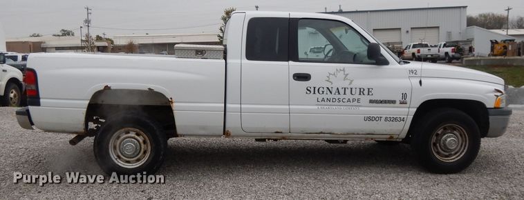 image for item DH3380 2001 Dodge Ram 2500  Quad Cab pickup truck