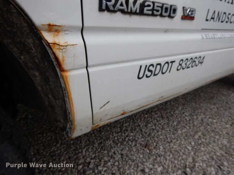 image for item DH3380 2001 Dodge Ram 2500  Quad Cab pickup truck