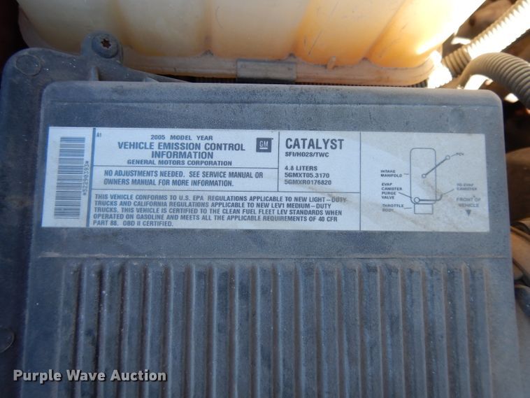 image for item DH3388 2005 Chevrolet Silverado 1500  Ext. Cab pickup truck