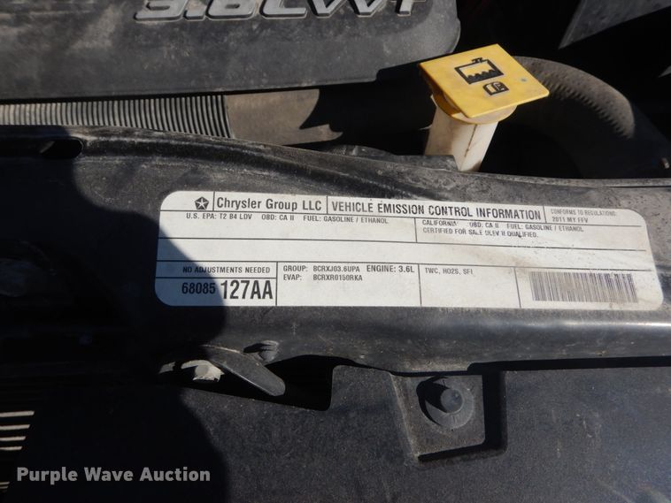 image for item DH5246 2011 Dodge Grand Caravan  Braun Entervan handicap accessible van