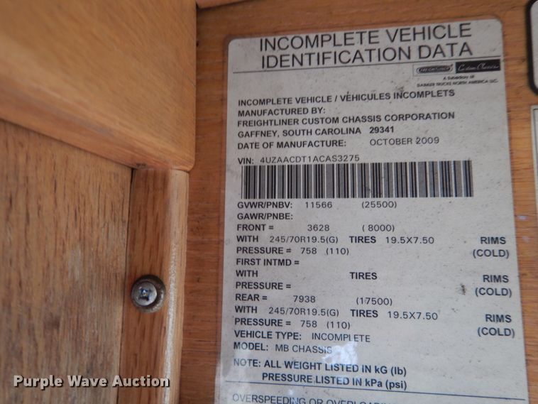 image for item DI1002 2010 Freightliner Villager 208  trolley