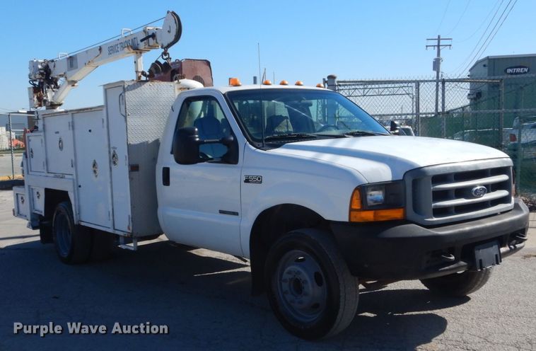 image for item DI1009 2000 Ford F550 Super Duty XL  service truck