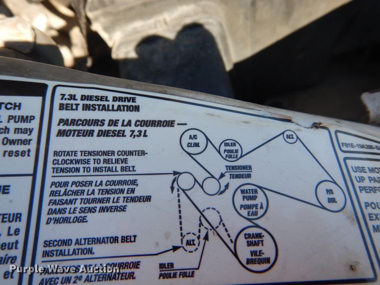 image for item DI1009 2000 Ford F550 Super Duty XL  service truck