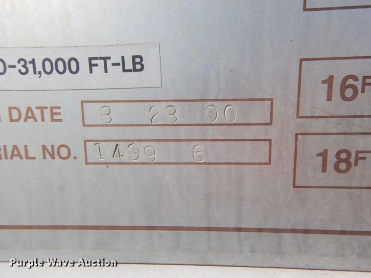 image for item DI1009 2000 Ford F550 Super Duty XL  service truck