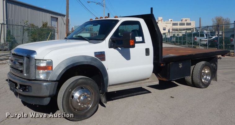 image for item DI1012 2009 Ford F450 Super Duty XLT  flatbed truck