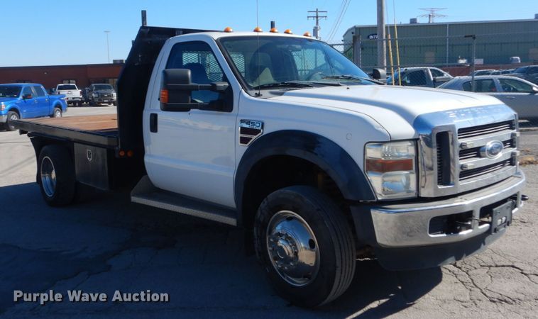 image for item DI1012 2009 Ford F450 Super Duty XLT  flatbed truck