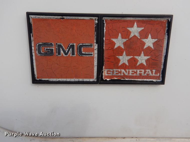 image for item DI1018 1987 GMC General  flatbed truck