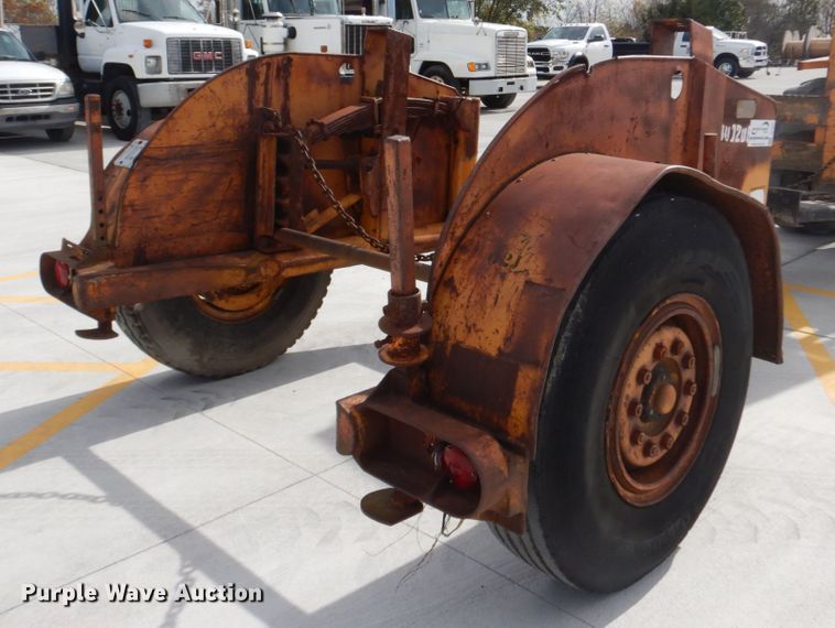 image for item DI1028 1962 Truck Equipment Co 14T reel trailer