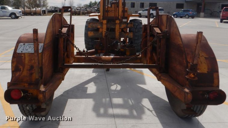 image for item DI1028 1962 Truck Equipment Co 14T reel trailer