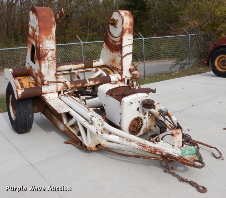 image for item DI1034 1992 Shop built reel trailer