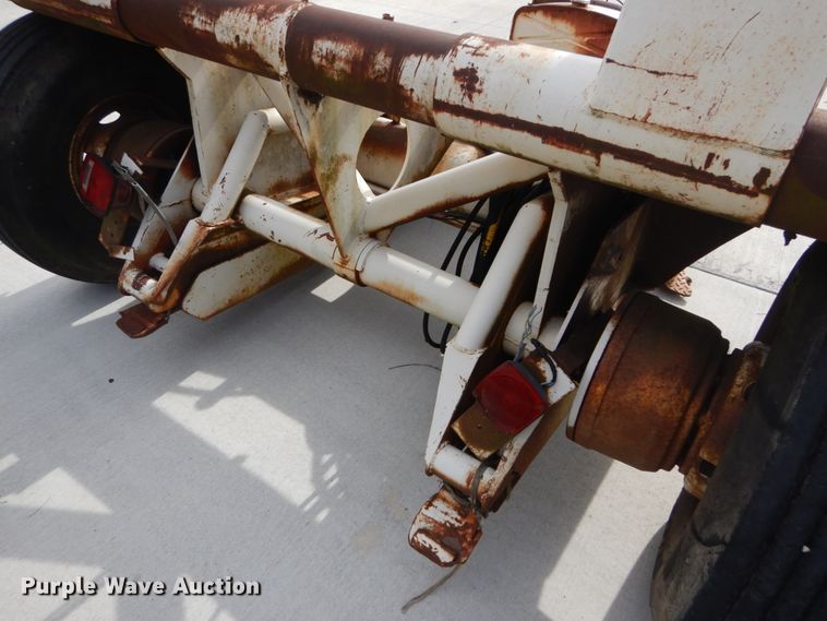 image for item DI1034 1992 Shop built reel trailer