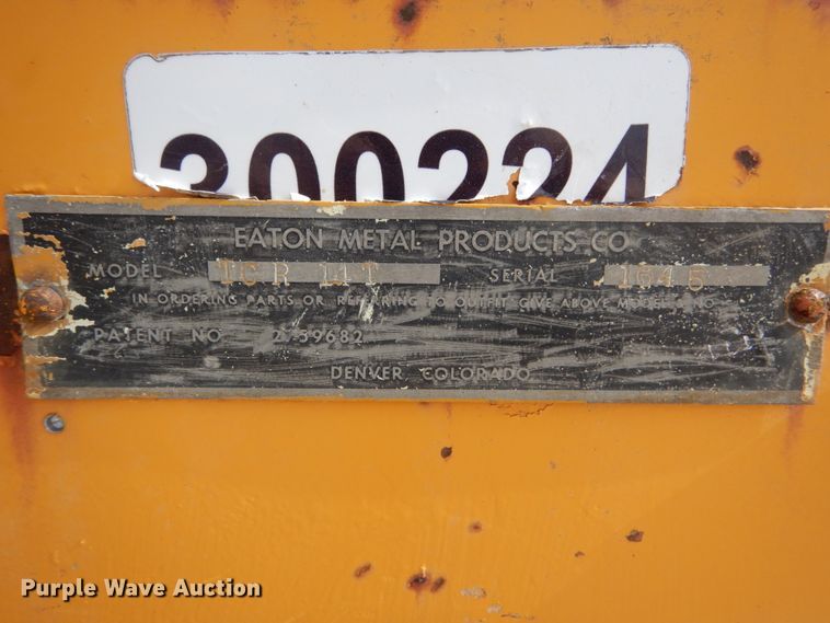 image for item DI1035 1966 Eaton Metal Products TCR14T reel trailer