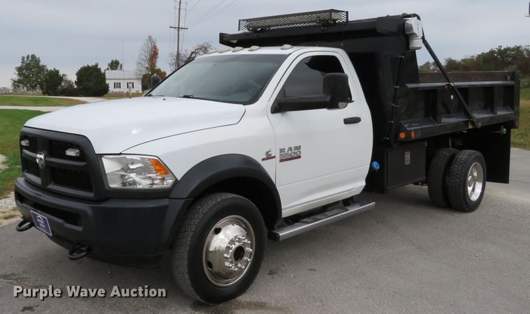 image for item DI3781 2016 Dodge Ram 5500HD  dump truck