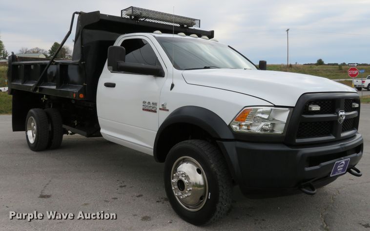 image for item DI3781 2016 Dodge Ram 5500HD  dump truck