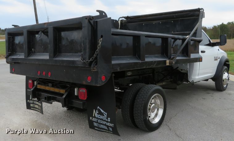 image for item DI3781 2016 Dodge Ram 5500HD  dump truck