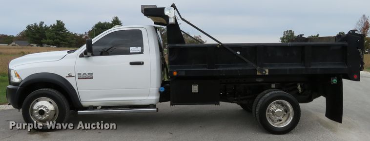image for item DI3781 2016 Dodge Ram 5500HD  dump truck