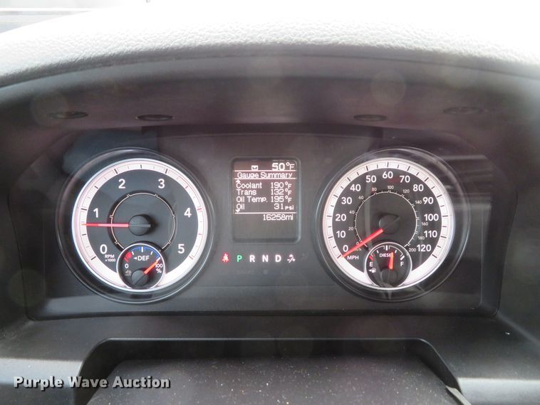 image for item DI3781 2016 Dodge Ram 5500HD  dump truck