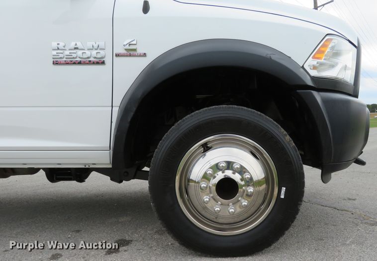 image for item DI3781 2016 Dodge Ram 5500HD  dump truck