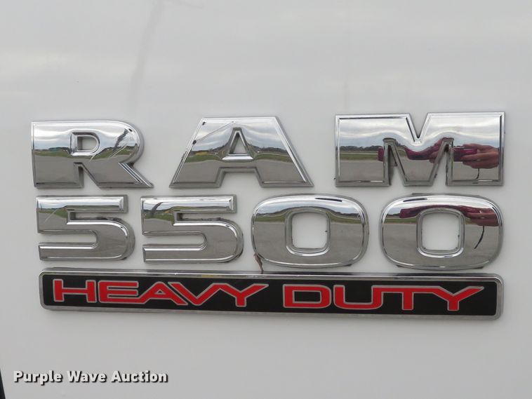 image for item DI3781 2016 Dodge Ram 5500HD  dump truck