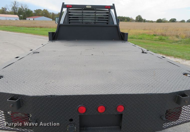 image for item DI3784 2008 Dodge Ram 5500HD  Crew Cab flatbed truck
