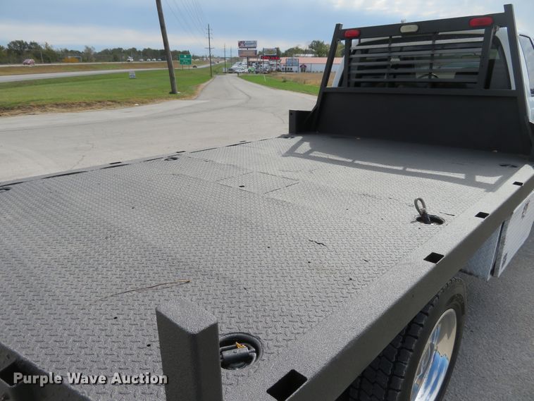 image for item DI3784 2008 Dodge Ram 5500HD  Crew Cab flatbed truck