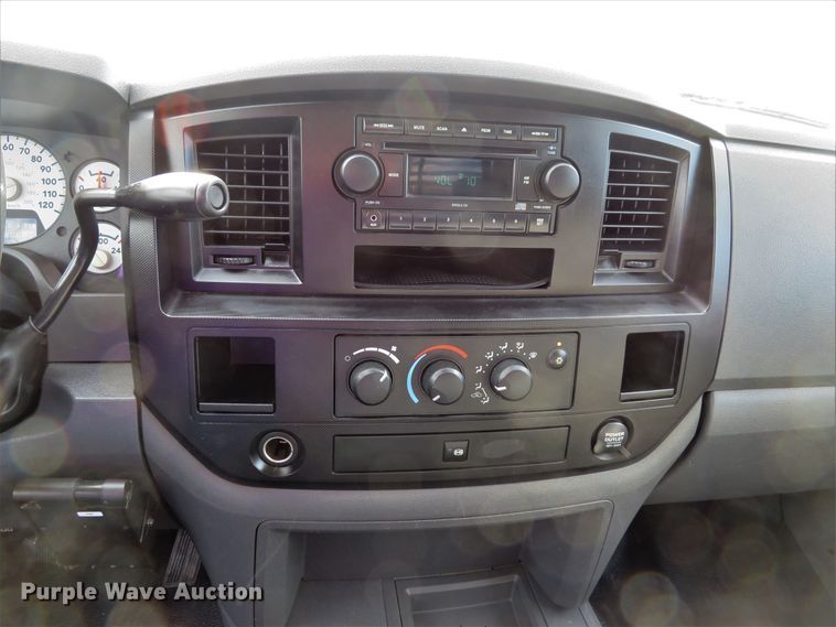 image for item DI3784 2008 Dodge Ram 5500HD  Crew Cab flatbed truck