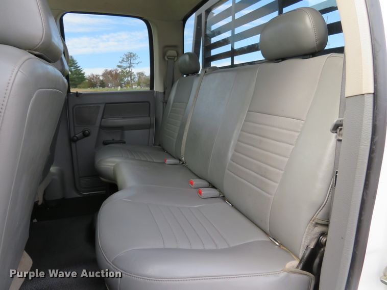 image for item DI3784 2008 Dodge Ram 5500HD  Crew Cab flatbed truck