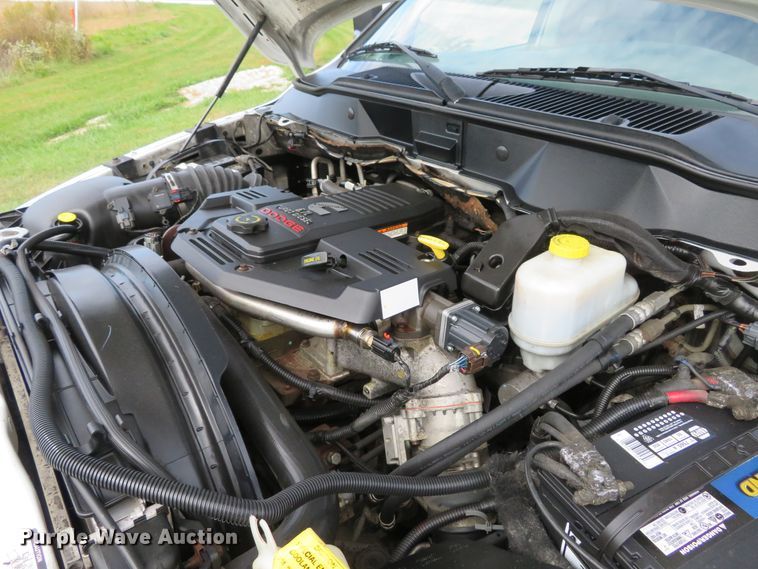 image for item DI3784 2008 Dodge Ram 5500HD  Crew Cab flatbed truck