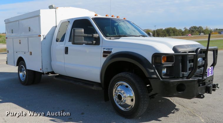 image for item DI3786 2008 Ford F450 Super Duty XL  SuperCab utility truck