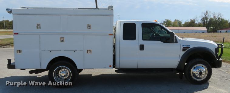 image for item DI3786 2008 Ford F450 Super Duty XL  SuperCab utility truck