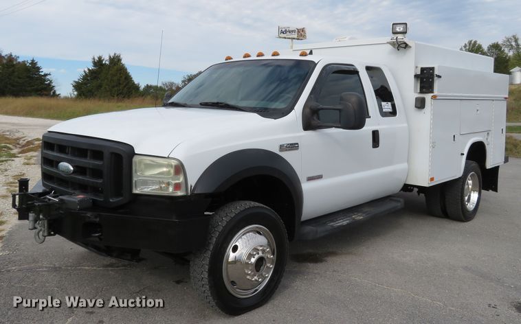 image for item DI3787 2007 Ford F450 Super Duty XL  SuperCab utility truck