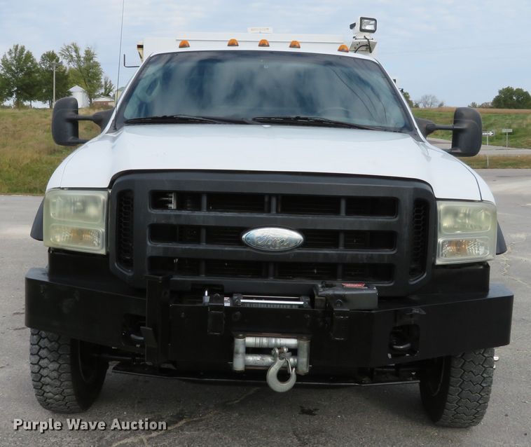 image for item DI3787 2007 Ford F450 Super Duty XL  SuperCab utility truck