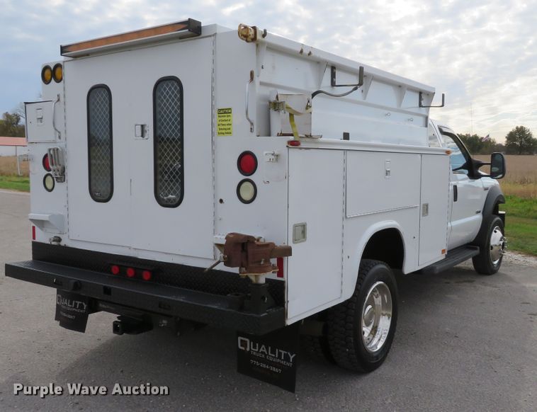 image for item DI3787 2007 Ford F450 Super Duty XL  SuperCab utility truck