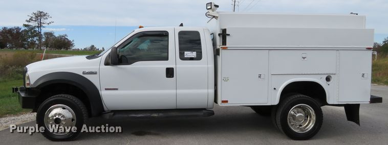 image for item DI3787 2007 Ford F450 Super Duty XL  SuperCab utility truck