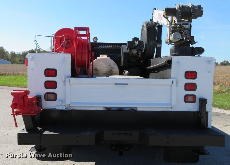 image for item DI3797 2014 Ford F450 Super Duty XL  utility truck with crane