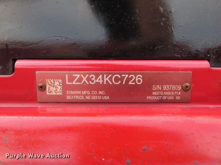 image for item DI3842 Exmark X Series ZTR lawn mower