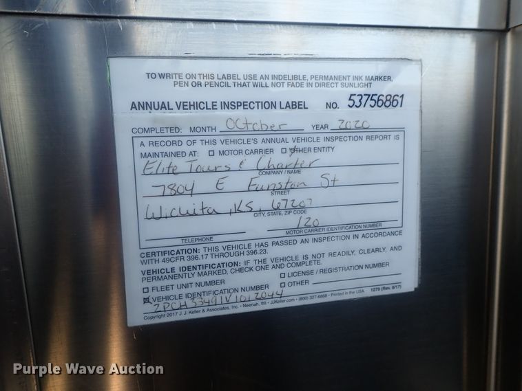 image for item DI7302 1997 Prevost H3-45  coach bus