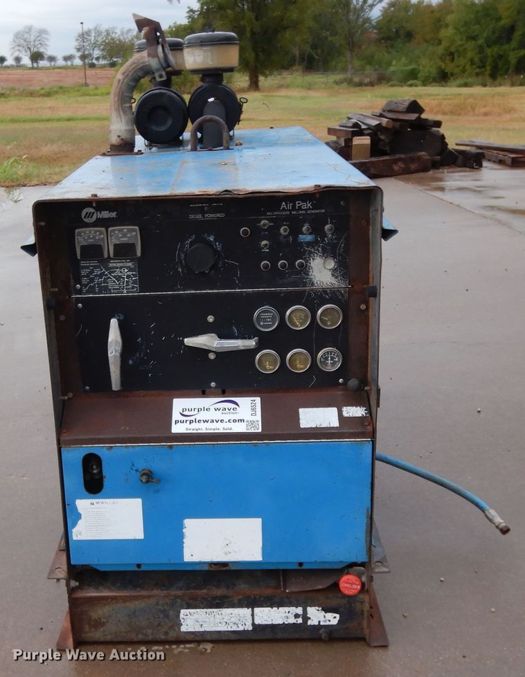 image for item DJ6524 Miller Air Pak welder/generator/air compressor