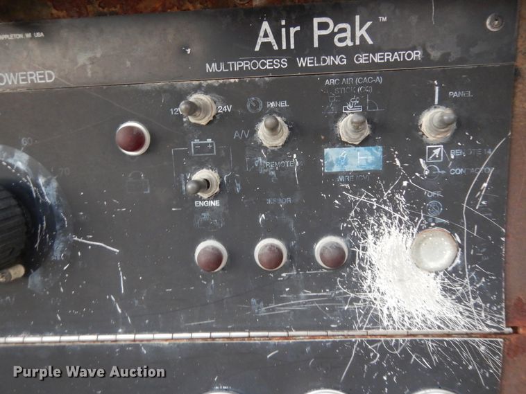image for item DJ6524 Miller Air Pak welder/generator/air compressor
