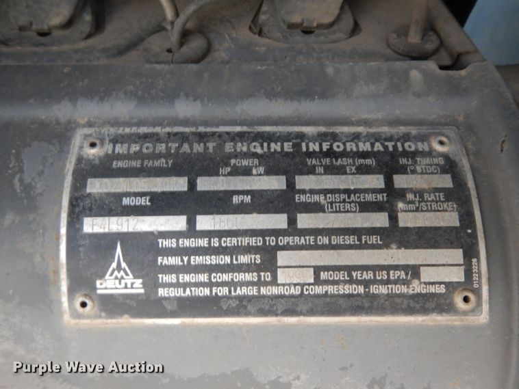 image for item DJ6524 Miller Air Pak welder/generator/air compressor