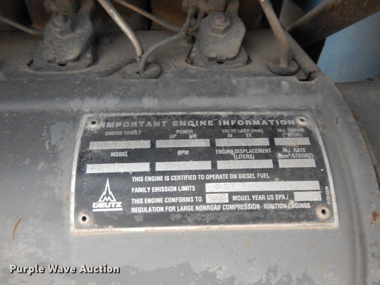 image for item DJ6524 Miller Air Pak welder/generator/air compressor